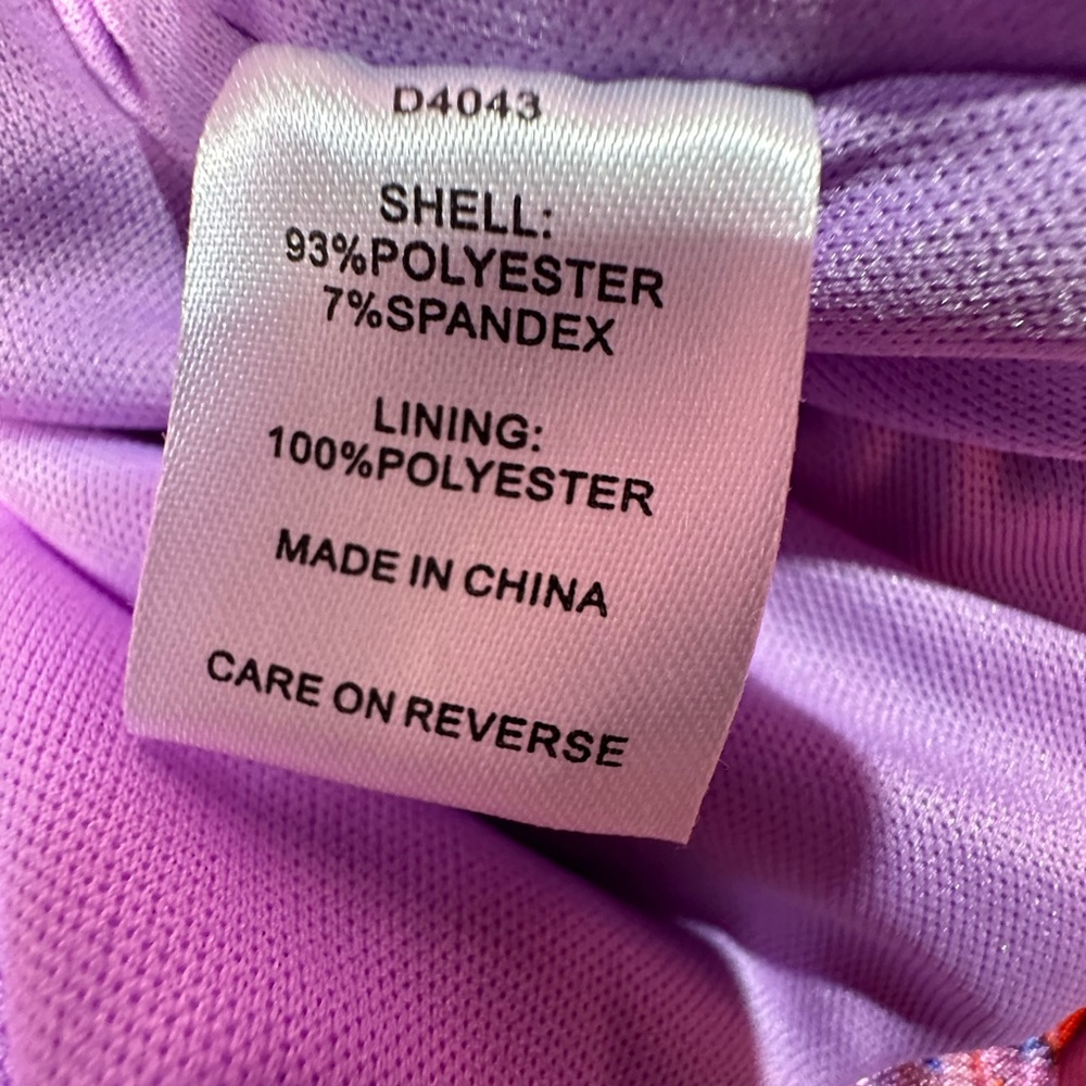 Alexia Admor Lavender & Orange Floral Midi Dress - Picture 6 of 8